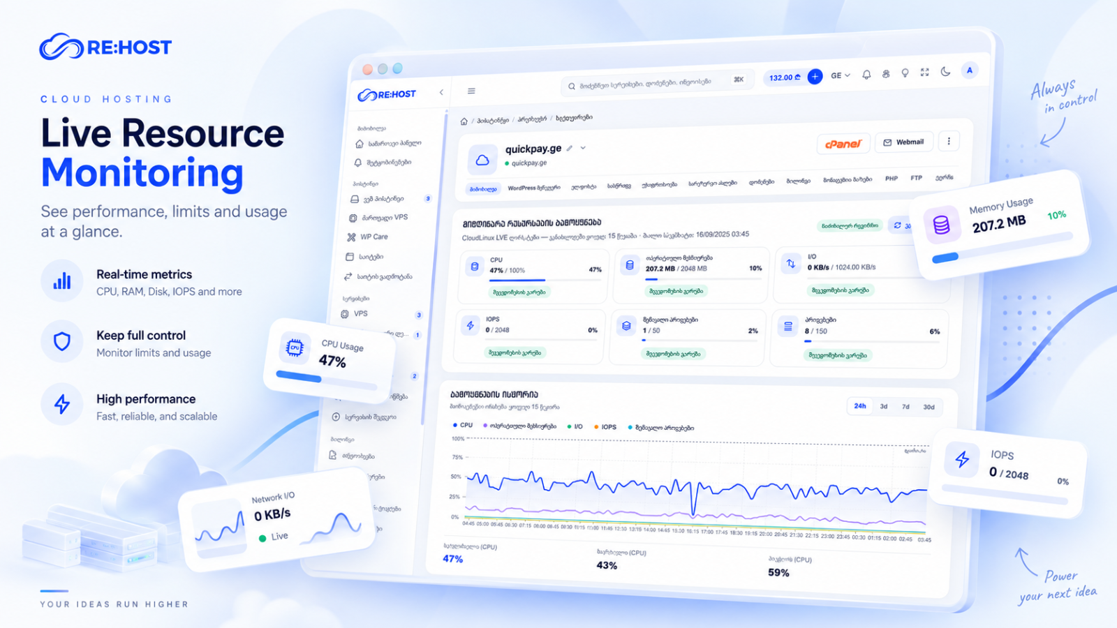 Cloud Hosting screenshot 3